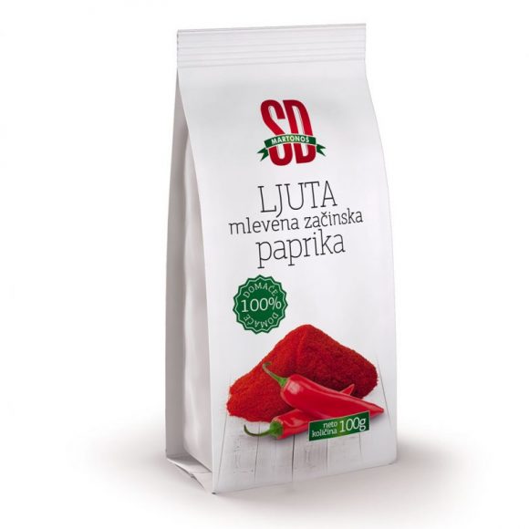 Ljuta mlevena začinska paprika 100g